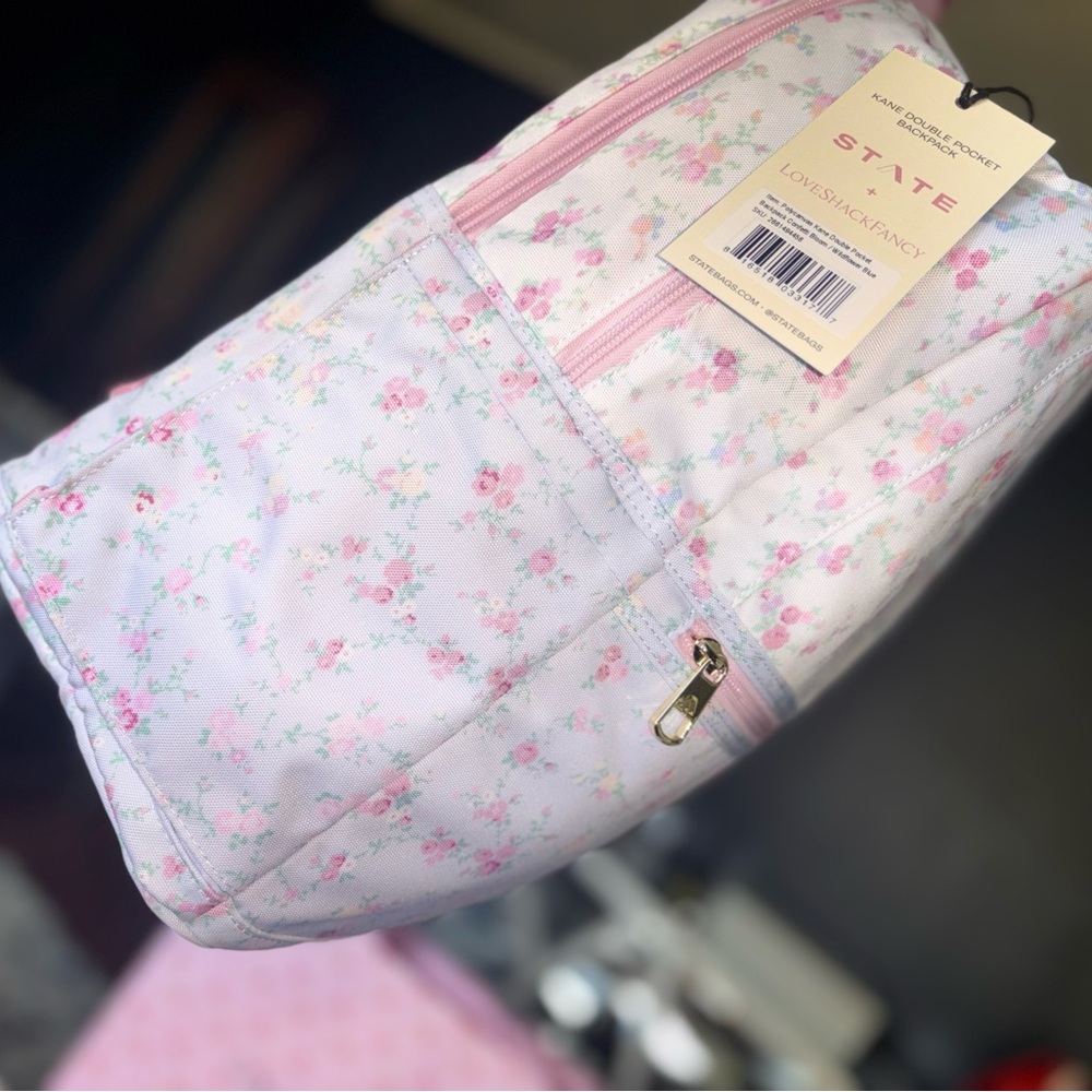 LoveShackFancy State Kane Backpack & Laptop case / carrier set - Picture 7 of 12